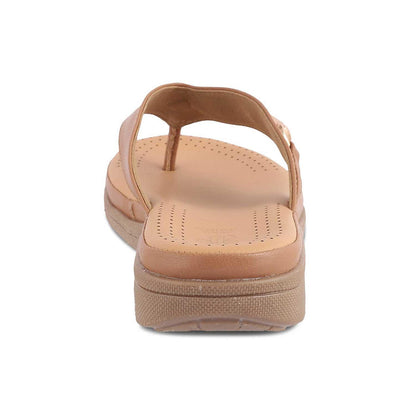 The Spacks Tan Women's Casual Platform Flats Tresmode - Tresmode