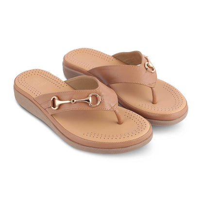 The Spacks Tan Women's Casual Platform Flats Tresmode - Tresmode