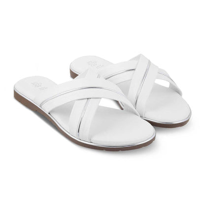 The Strep White Women's Casual Flats Tresmode - Tresmode