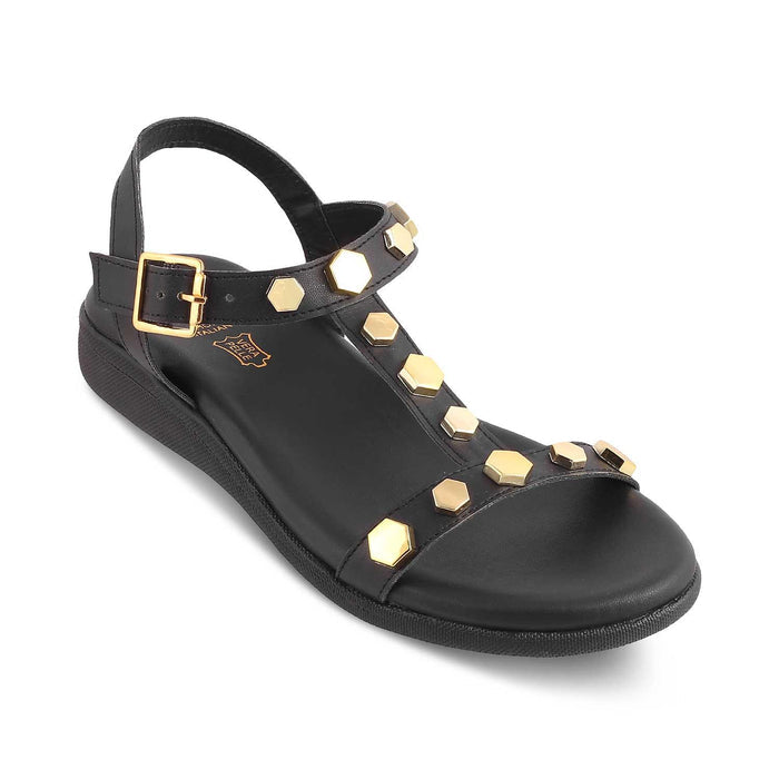 The Stud Black Women's Dress Flats Tresmode - Tresmode