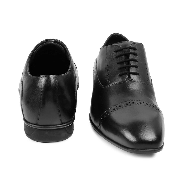 The Togford New  Black Men's Oxford Lace Ups Tresmode - Tresmode