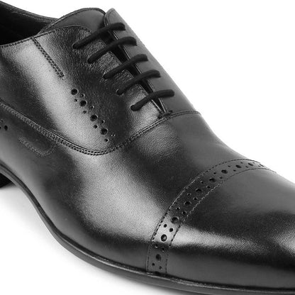 The Togford New  Black Men's Oxford Lace Ups Tresmode - Tresmode
