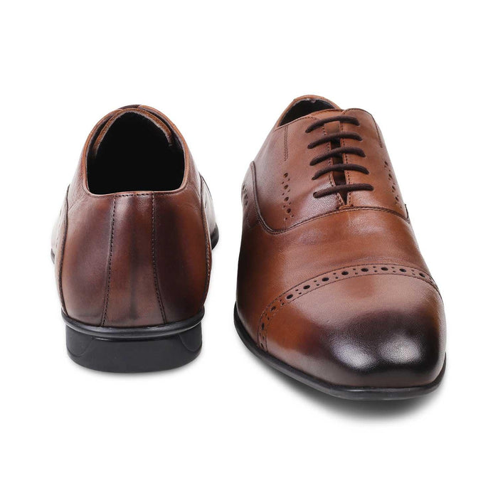 The Togford Brown Men's Oxford Lace Ups Tresmode - Tresmode