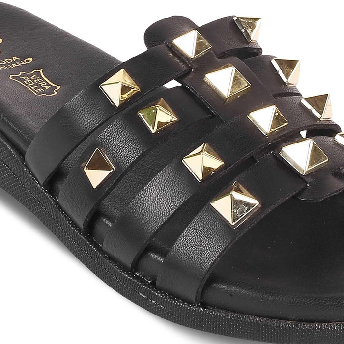 The Tonrow Black Women's Dress Flats Tresmode - Tresmode
