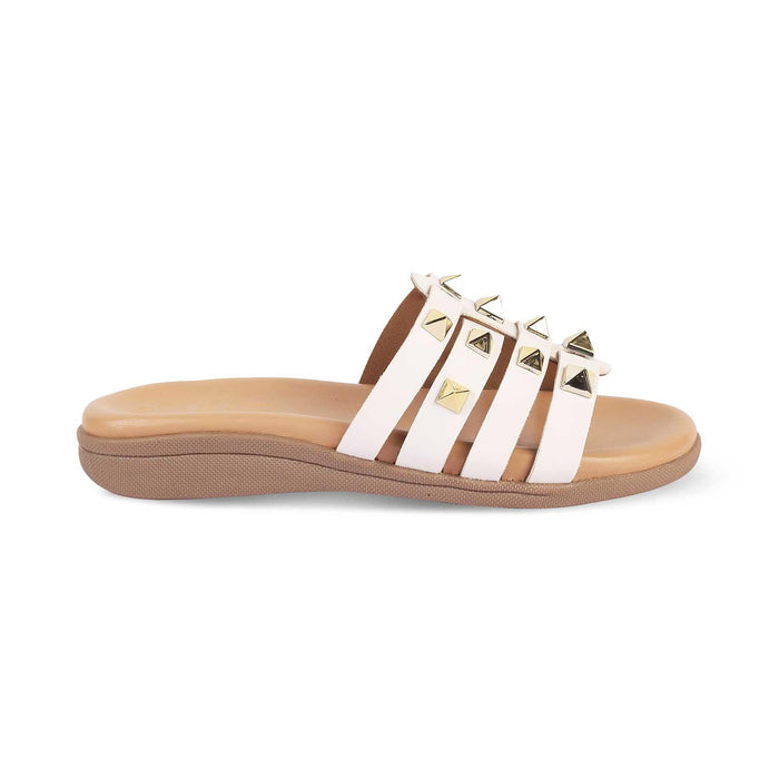 The Tonrow White Women's Dress Flats Tresmode - Tresmode