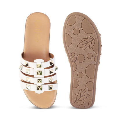 The Tonrow White Women's Dress Flats Tresmode - Tresmode