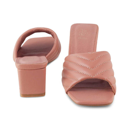 The Toyoyo Pink Women's Dress Heel Sandals Tresmode - Tresmode