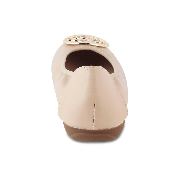 The Tresmo Beige Women's Dress Ballerinas Tresmode - Tresmode