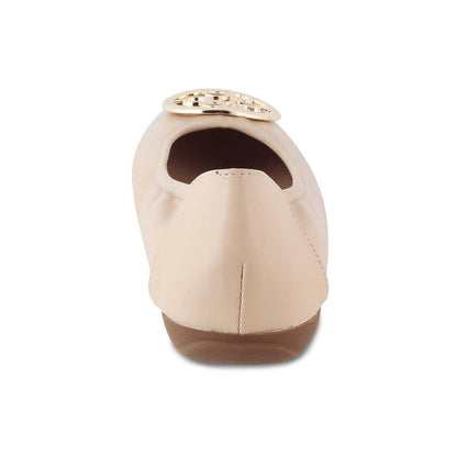The Tresmo Beige Women's Dress Ballerinas Tresmode - Tresmode