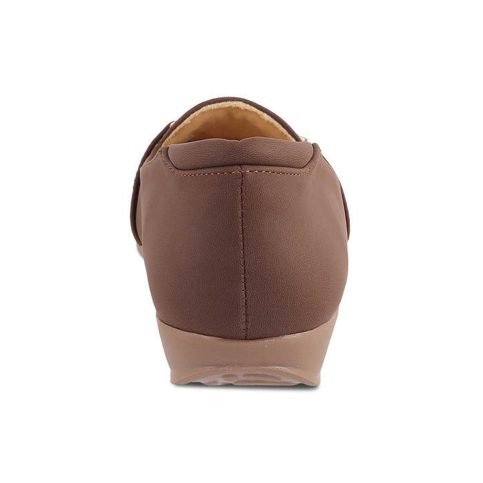 The Yorky-2 Brown Women's Dress Ballerinas Tresmode - Tresmode