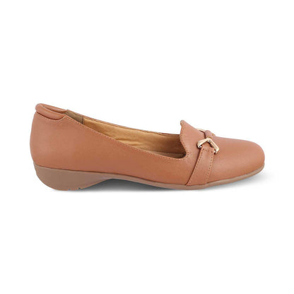 The Yorky-2 Tan Women's Dress Ballerinas Tresmode - Tresmode