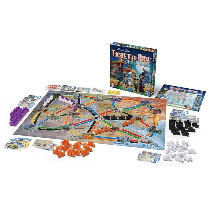 Ticket To Ride Strategy Board: Ghost Train