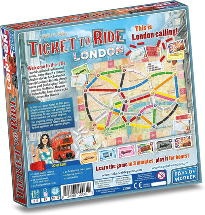 Ticket To Ride Strategy Board: London