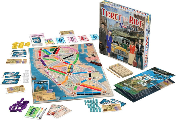Ticket To Ride Strategy Board: New York