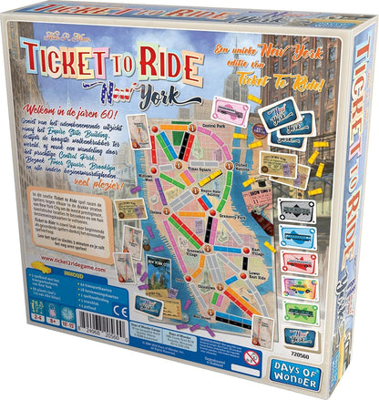 Ticket To Ride Strategy Board: New York