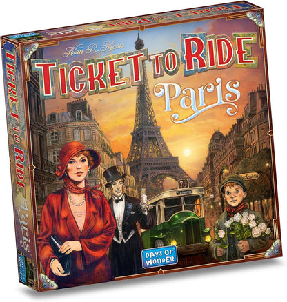 Ticket To Ride Strategy Board: Paris