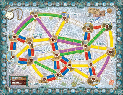 Ticket To Ride Strategy Board: Paris