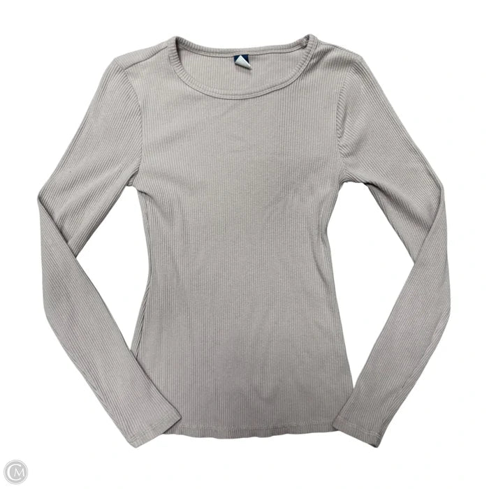 Top Long Sleeve By Old Navy In Taupe, Size: Xs