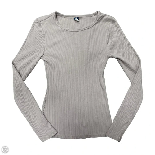 Top Long Sleeve By Old Navy In Taupe, Size: Xs