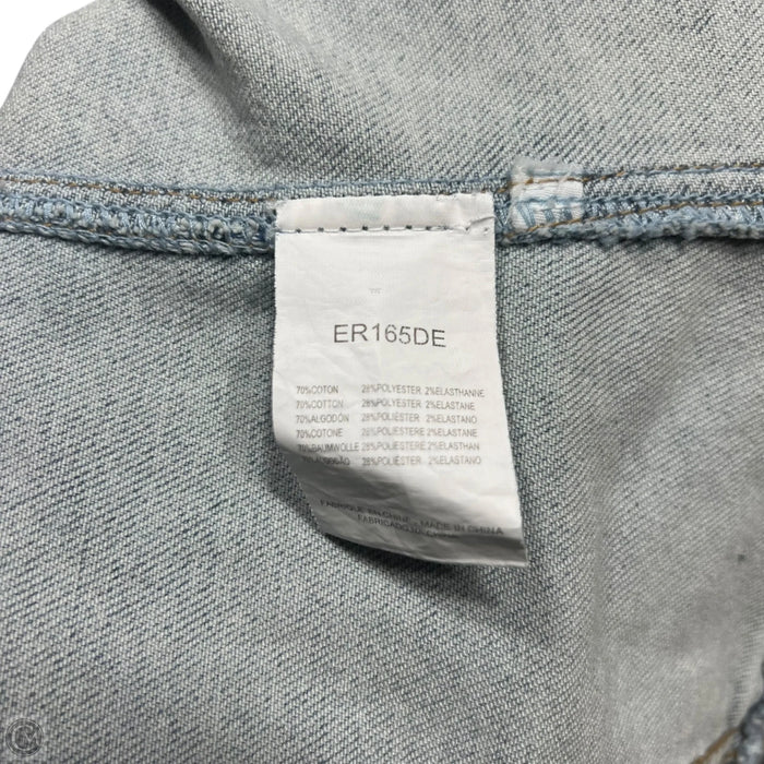 Top Sleeveless By Molly Bracken In Blue Denim, Size: Xl