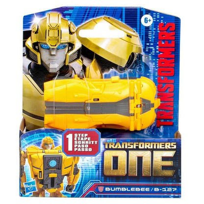 Transformers 1-Step Cog Changer 4 Inch Action Figure - Bumblebee (B-127)