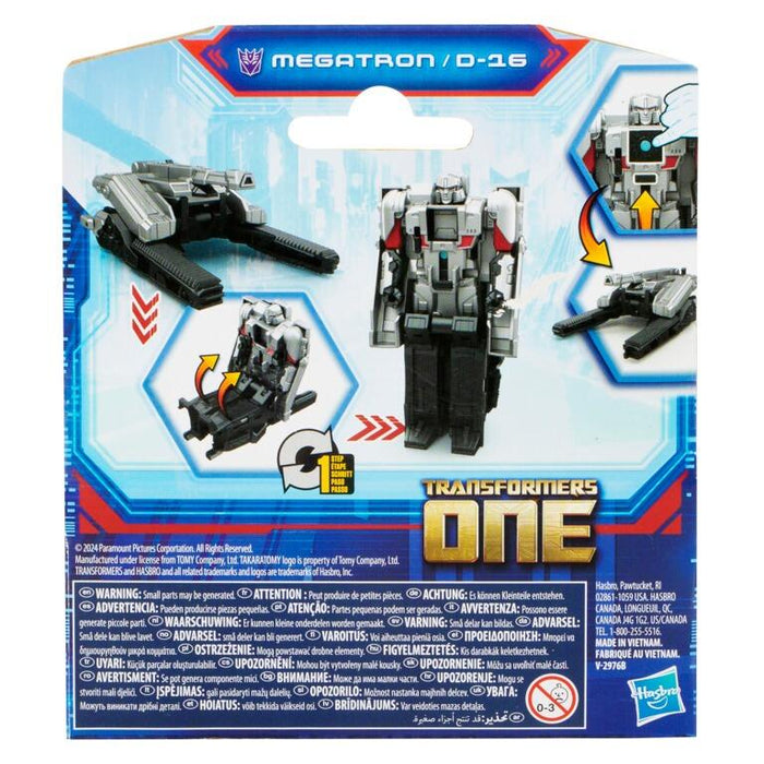 Transformers 1-Step Cog Changer 4 Inch Action Figure - Megatron (D-16)