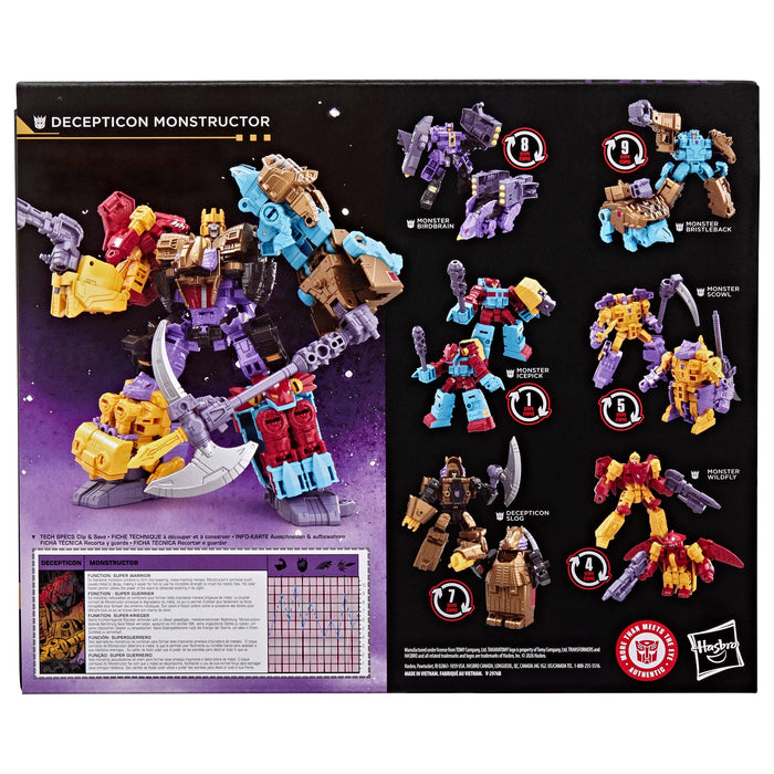 Transformers Age Of The Primes Commander Class Action Figure - Decepticon Monstructor