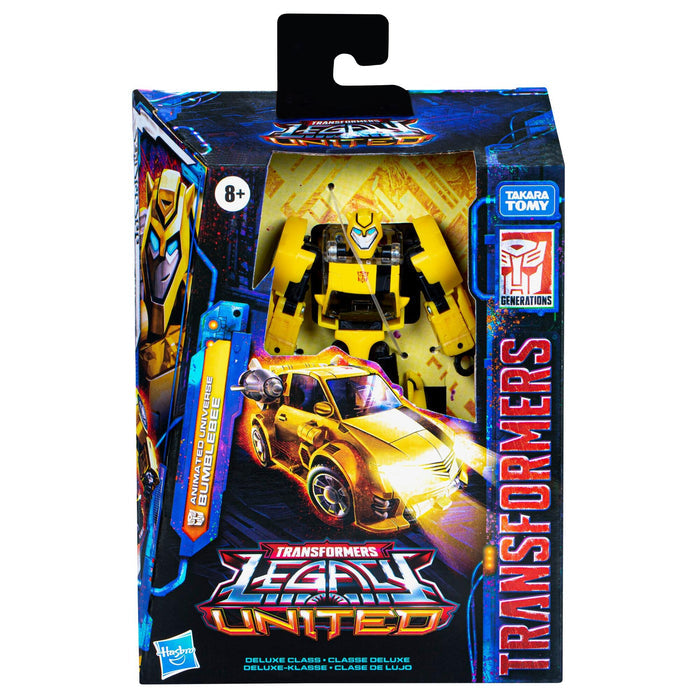Transformers Generations Legacy Deluxe Class Action Figure - Animated Universe Bumblebee
