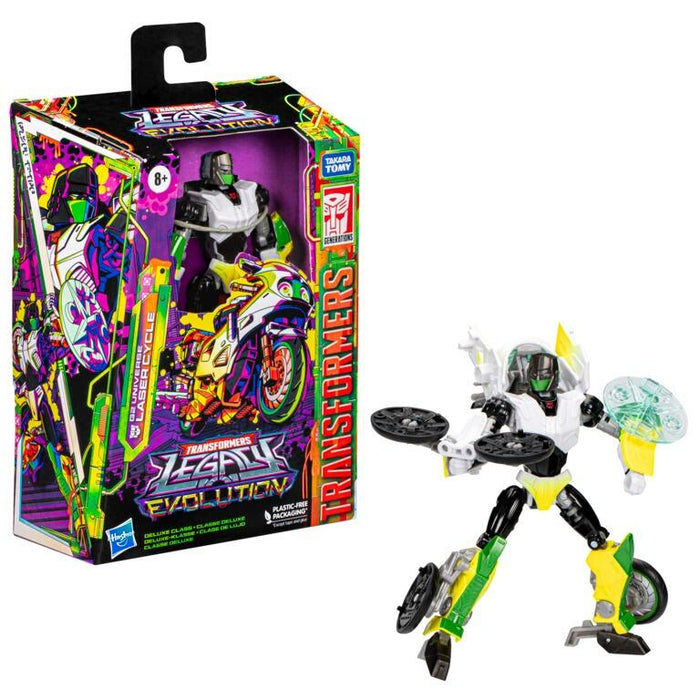Transformers Generations Legacy Evolution Deluxe Action Figure - G2 Universe Laser Cycle