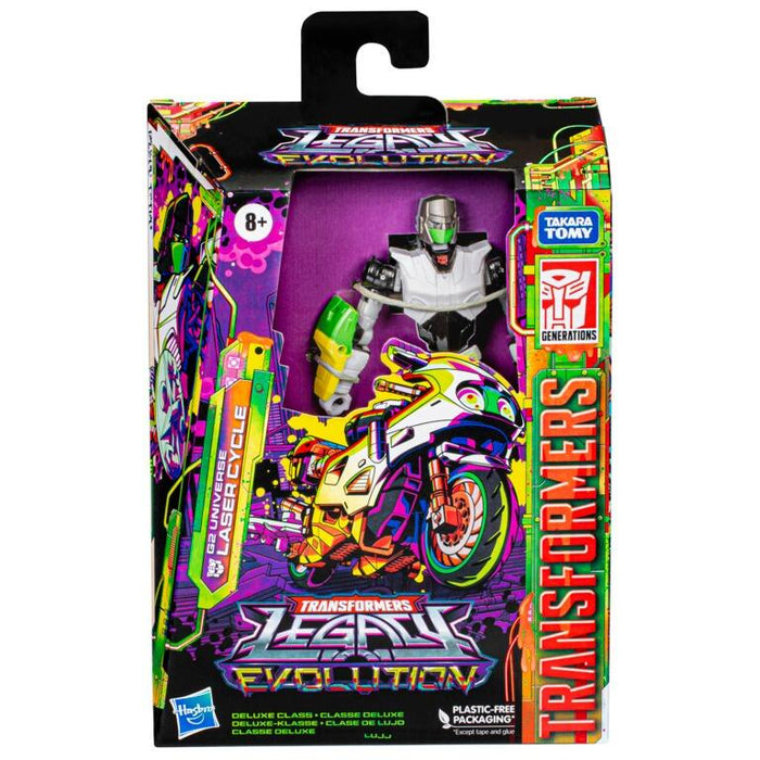 Transformers Generations Legacy Evolution Deluxe Action Figure - G2 Universe Laser Cycle