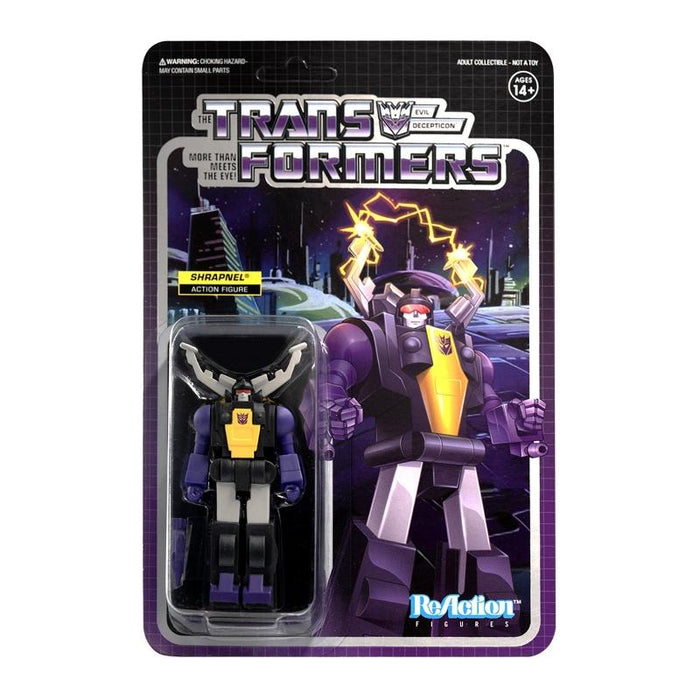 Transformers ReAction Action Figure Wave 2 - Shrapnel
