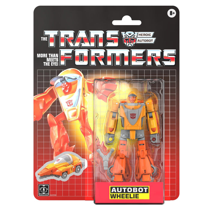 Transformers Retro Inspired Deluxe Class Exclusive Action Figure - Autobot Wheelie