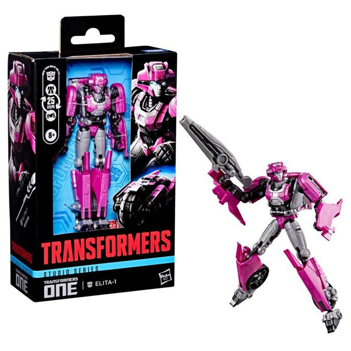 Transformers Studio Series Deluxe Class Action Figure - Elita-1 (Transformers One)