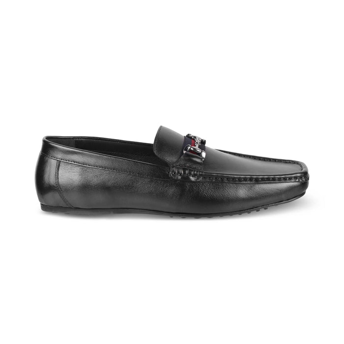 Bilbao Black Men's Leather Loafers Tresmode