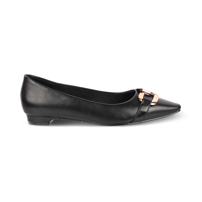 Champs Black Women's Ballerinas Tresmode