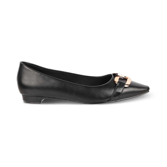 Champs Black Women's Ballerinas Tresmode