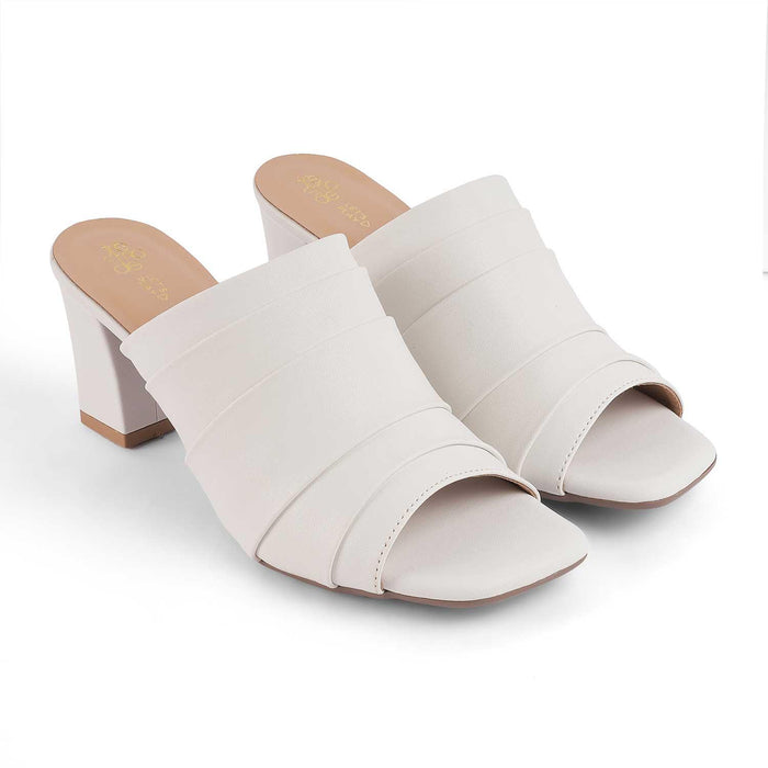 Coco White Women's Vegan-Friendly Sandals Tresmode