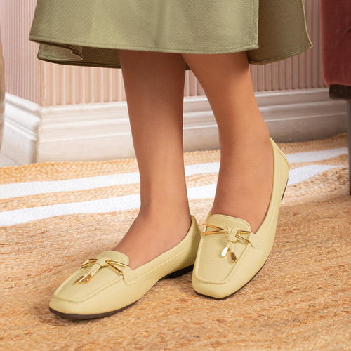 Coyent Green Women's Loafers Tresmode