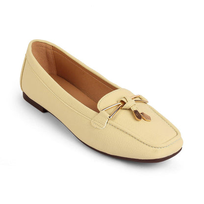 Coyent Green Women's Square Shape Loafers Tresmode