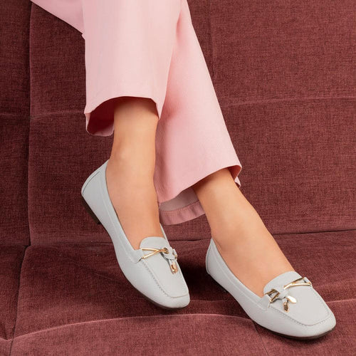 Coyent Grey Women's Loafers Tresmode