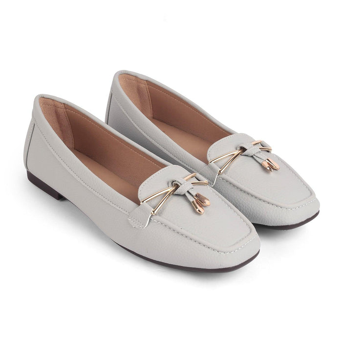 Coyent Grey Women's Everyday Wear Loafers Tresmode