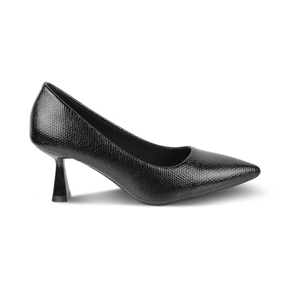 Dussel Black Women's 2.5-inch Pumps Tresmode
