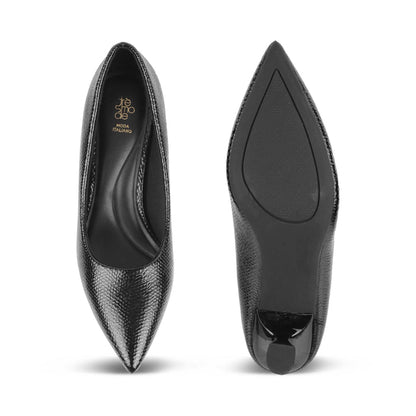 Dussel Black Women's Formal Pumps Tresmode