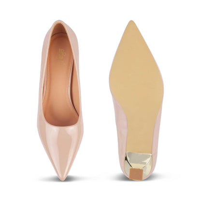 Elysee Beige Women's Dress Pumps Tresmode