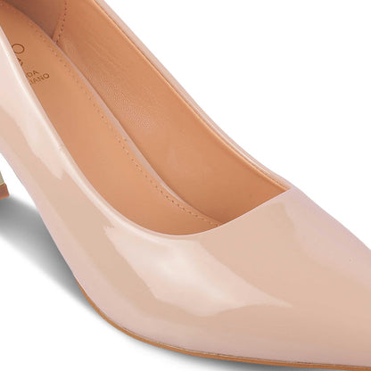 Elysee Beige Women's Dress Pumps Tresmode