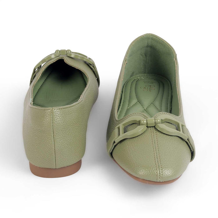 Fare Green Women's Aesthetic Ballerinas Tresmode