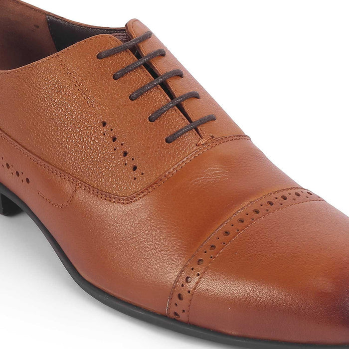 Napier Tan Men's Formal Lace Ups Tresmode