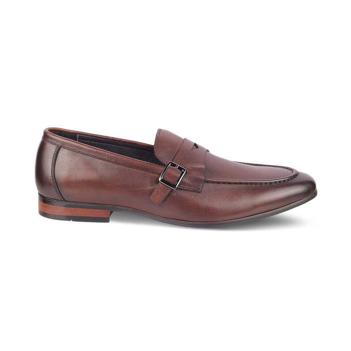 Neno Brown Men's Leather Loafers Tresmode