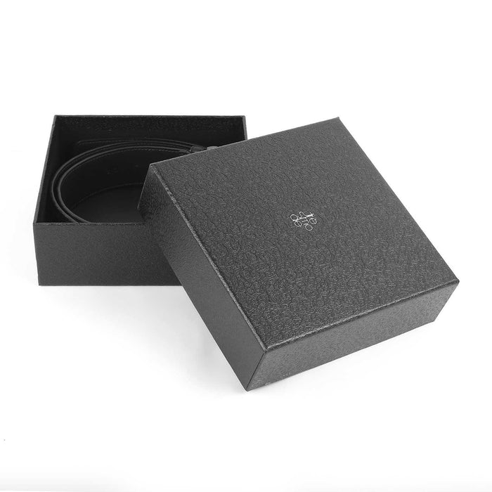 Newton Black Men's Fashion-forward Belt Tresmode