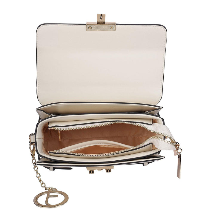 Tresmode Classic White Colour Womens Sling Bag